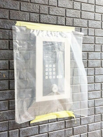 板橋区舟渡３丁目のアパートのエントランス