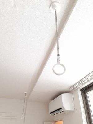 【設備】 | メゾン　カレント | 室内物干し