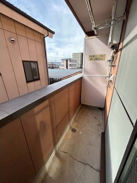 メゾン安田のバルコニー