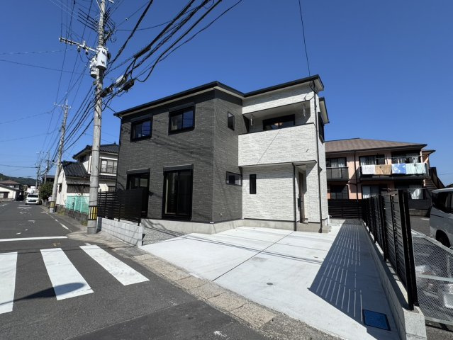 小野4丁目　新築戸建ての外観|完成間近！陽当たり良好な3LDKです。