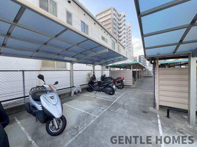 コスモテール吉塚の駐輪場