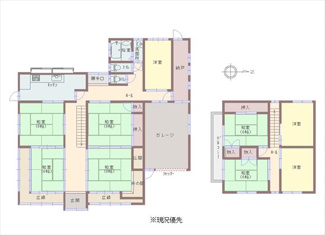 【間取り】 | 朝来市八代　戸建て