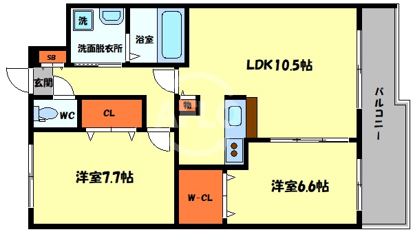 グランメゾン御崎の間取り|グランメゾン御崎　間取り