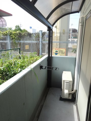 メルヴェイユドミールのバルコニー