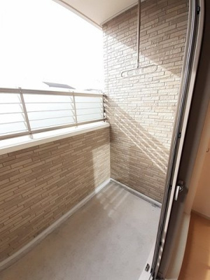 【バルコニー】 | ブランボヌール | お洗濯にも便利なバルコニー付き