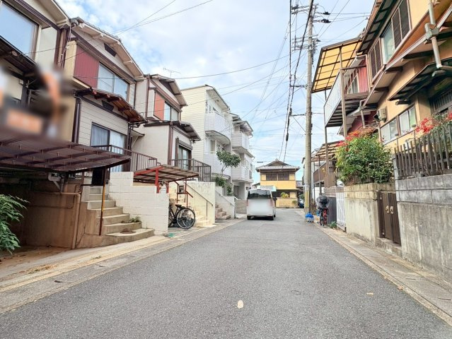 大塚元屋敷町の前面道路含む現地写真
