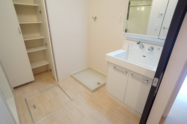 ドエル寿楽荘の洗面所