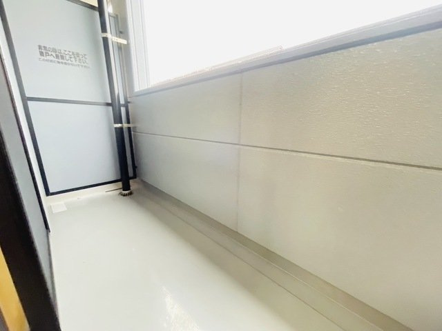 サンパティオのバルコニー|お洗濯にも便利なバルコニー付き