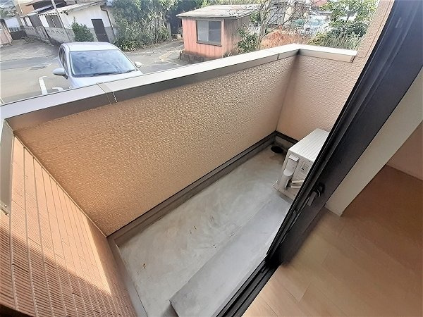 ＣＡＳＡ　３のバルコニー|落ち着いた時間を過ごせるバルコニーです