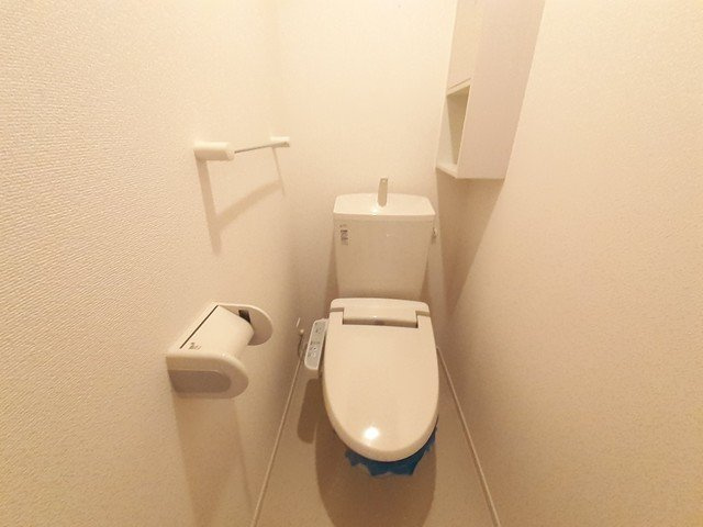 シャングリラ西唐津のトイレ|落ち着いた色調のトイレです