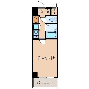 【間取り】 | リーガル塚本Ⅶ
