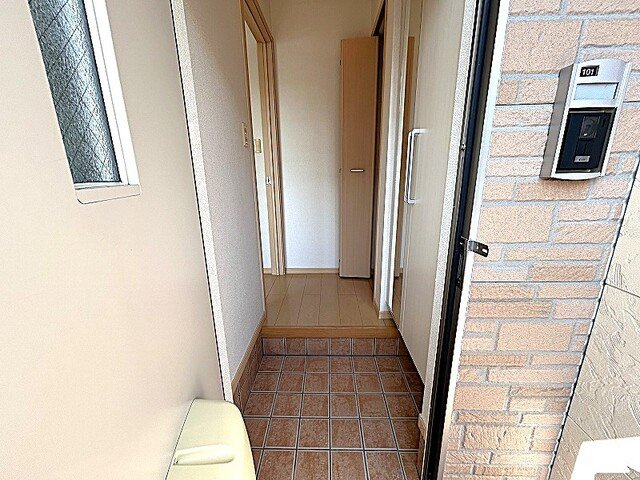 メビウス鏡Ⅲ番館の玄関|毎日通る玄関はこちらです