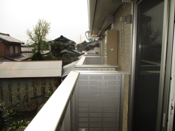 ヴィラ小山　B　　　刈谷市の賃貸はクラスホーム刈谷店　　　　　　のバルコニー|イメージ画像になります