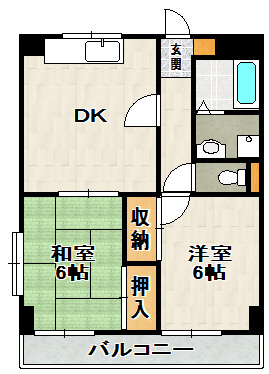 パレス高司の間取り