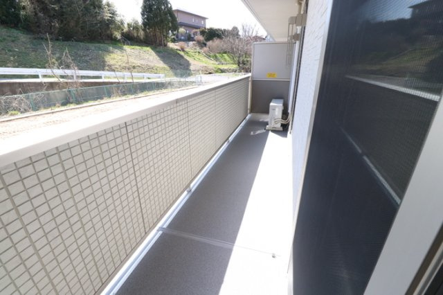 セゾン　Ⅱのバルコニー