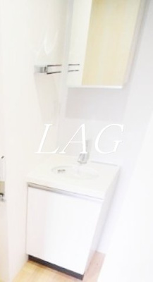 【洗面所】 | ミモザヒルズ平塚 | 独立洗面台です。