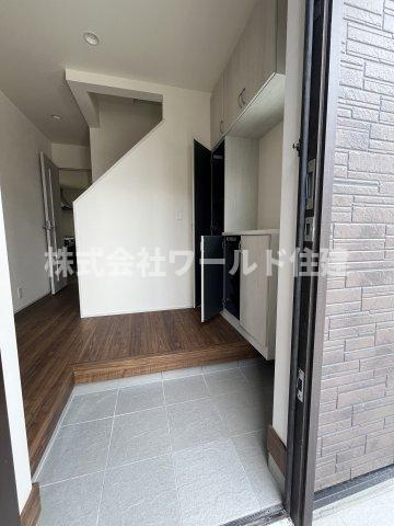 青梅市野上町第16の玄関