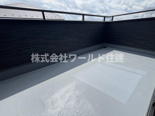 青梅市野上町第16のバルコニー