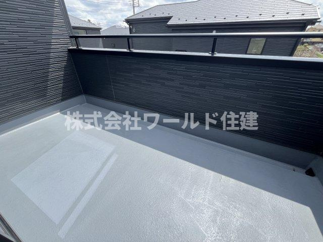 青梅市野上町第16のバルコニー