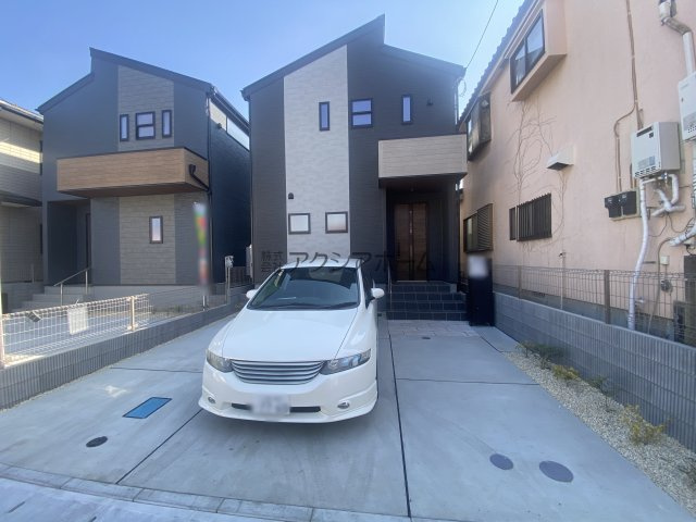 所沢市下安松・全2棟　新築一戸建　1号棟　～LDK18帖～の外観|【全2棟・1号棟】建物完成致しました!!是非この機会にご見学下さいませ♪