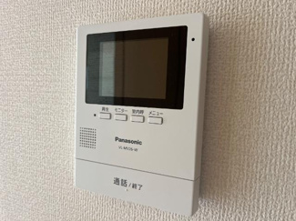 【セキュリティ】 | クローバーハウスＣ | カメラ付インターホン