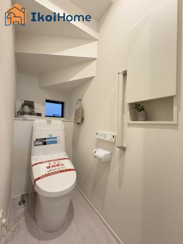 神戸市西区福吉台1丁目　新築戸建のトイレ|【ホームページに現地動画掲載中】●年中無休：当日予約可●1階・2階ウォッシュレット付のお手洗い。