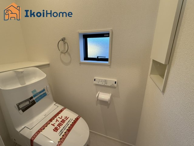 神戸市西区福吉台1丁目　新築戸建のトイレ|【ホームページに現地動画掲載中】●年中無休：当日予約可●トイレが2か所あるので夜中もや朝も楽ちん。