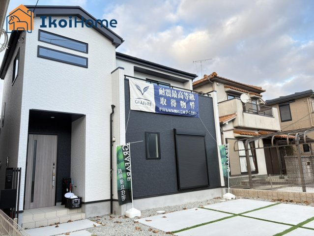 神戸市西区福吉台1丁目　新築戸建のエントランス|【ホームページに現地動画掲載中】●年中無休：当日予約可●長期優良住宅・住宅性能表示取得の安心の住宅♪