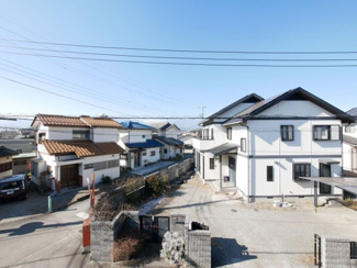 【展望】 | 中央市中楯 平成24年築中古戸建 内装一新 南西角地 | 2階から西側を望む