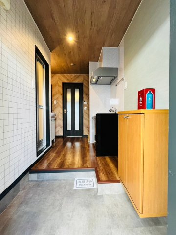 ビタミンテラス枝吉の玄関