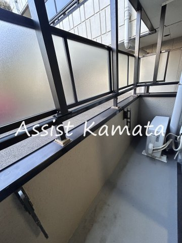 ガレ田園調布のバルコニー