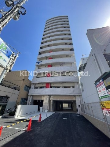 セレニテ中崎町リアンの外観|外観は落ち着いています