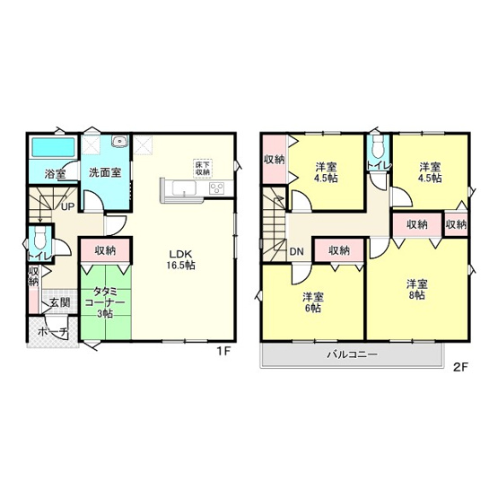 【間取り】 | 相生市那波野第5/全3棟
