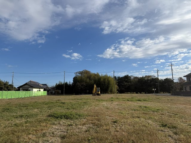 山武市島C区／建築条件付き売地の外観