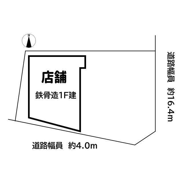 大阪市城東区新喜多東１丁目 ローソンの間取り