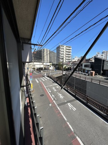 和光ハイツのバルコニー