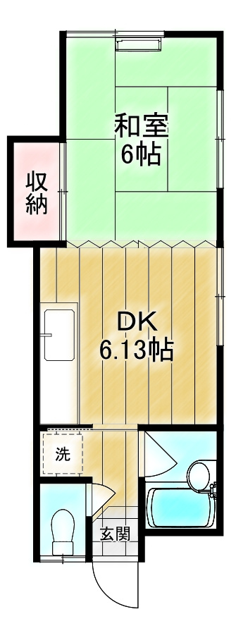 和光ハイツの間取り