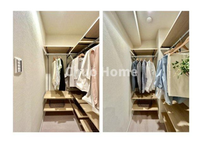 【収納】 | グラントレゾール駒形 | ウォークインクローゼット×2