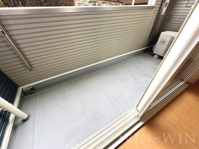 豊橋市小松町のアパートのバルコニー|イメージ（同建物内別部屋の写真です）