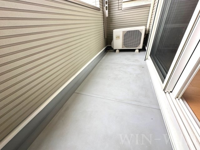 豊橋市小松町のアパートのバルコニー|イメージ（同建物内別部屋の写真です）