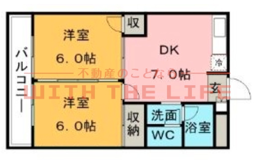 セリエ諏訪野【キャッシュバック対象物件】の間取り|間取り図です