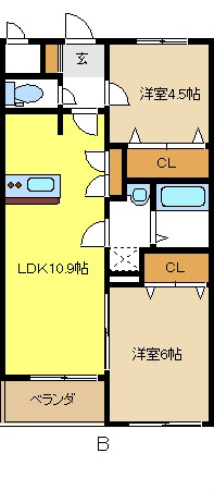 ティファニーの間取り