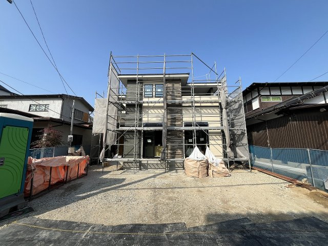 【外観】 | 福岡市東区奈多1丁目3期　1号棟（全1棟）【仲介手数料無料・0円】 | 建築中の物件は、お近くのモデルハウスも一緒にご覧頂けます。