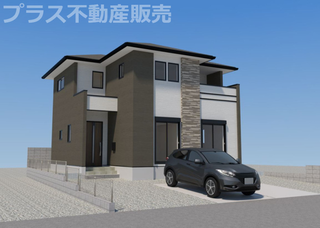 【外観】 | 福岡市東区奈多1丁目3期　1号棟（全1棟）【仲介手数料無料・0円】 | 現地写真。