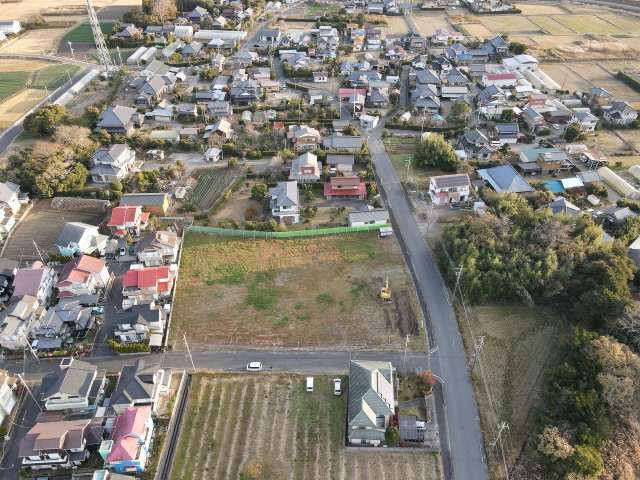 山武市島C区／建築条件付き売地の外観