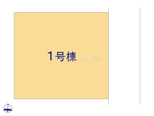 桶川市下日出谷13期　新築戸建　グラファーレ01の区画図