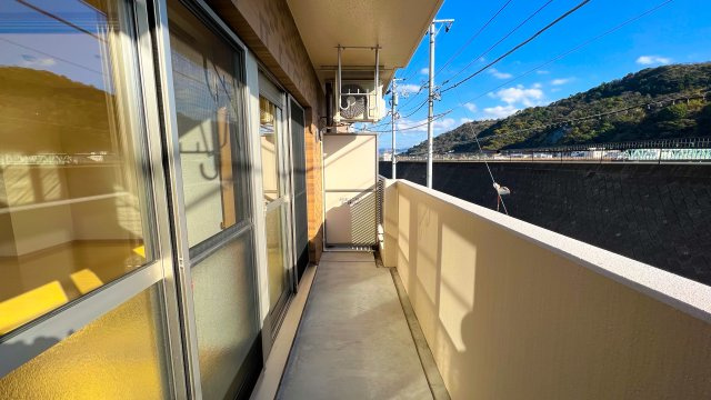 ロンド・ボヌールのバルコニー