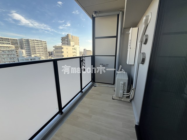 WORVE吹田江坂のバルコニー