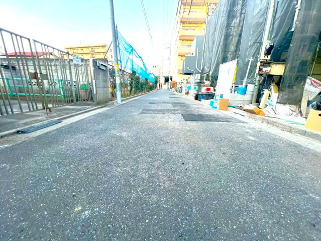 杉並区宮前１丁目　新築一戸建　京王井の頭線　富士見ヶ丘の前面道路含む現地写真
