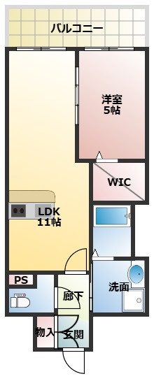 VITA荒本の間取り